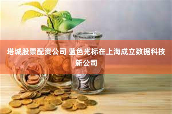 塔城股票配资公司 蓝色光标在上海成立数据科技新公司